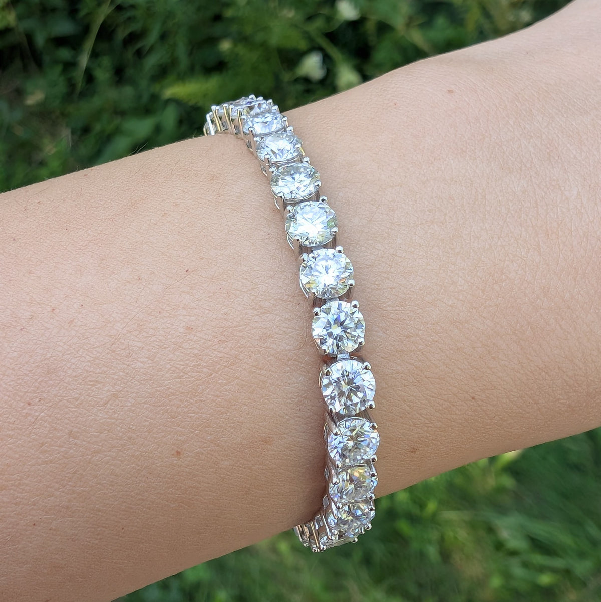 The Lumière Bracelet — 5mm Moissanite Tennis Bracelet
